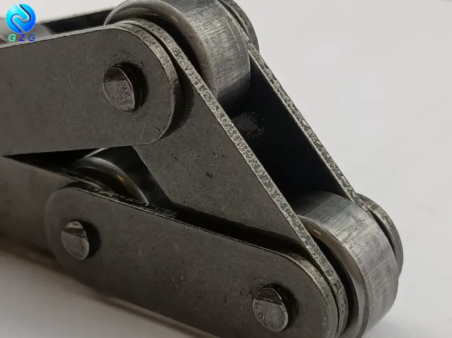 B Serisi Çift Adımlı Düz ​​Yan Plakalı Konveyör Zinciri